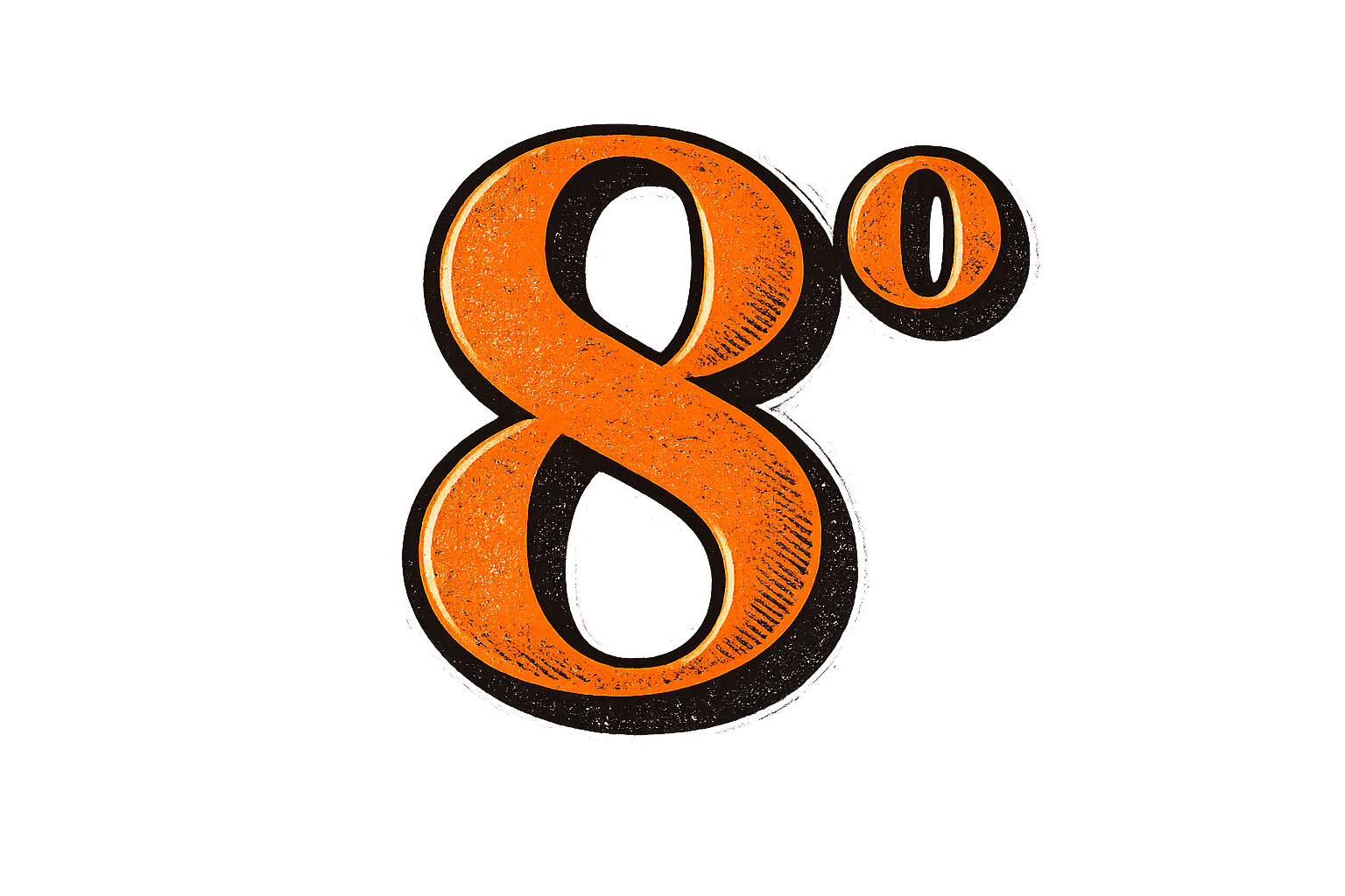 8°